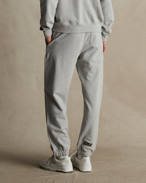 P. Johnson Grey Organic Cotton Track Pants
