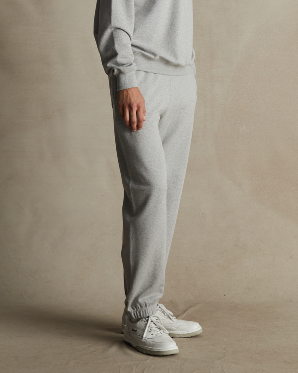 P. Johnson Grey Organic Cotton Track Pants