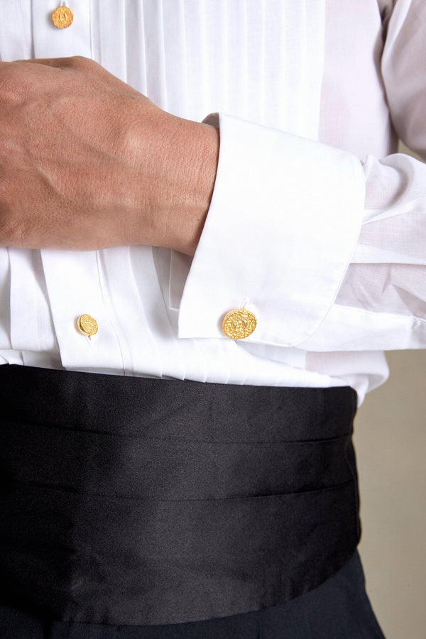 P. Johnson Happy Fish Shirt Studs