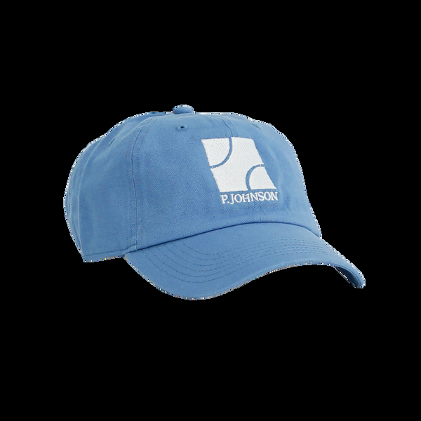 p. johnson Harbour Blue Tennis Dad Cap