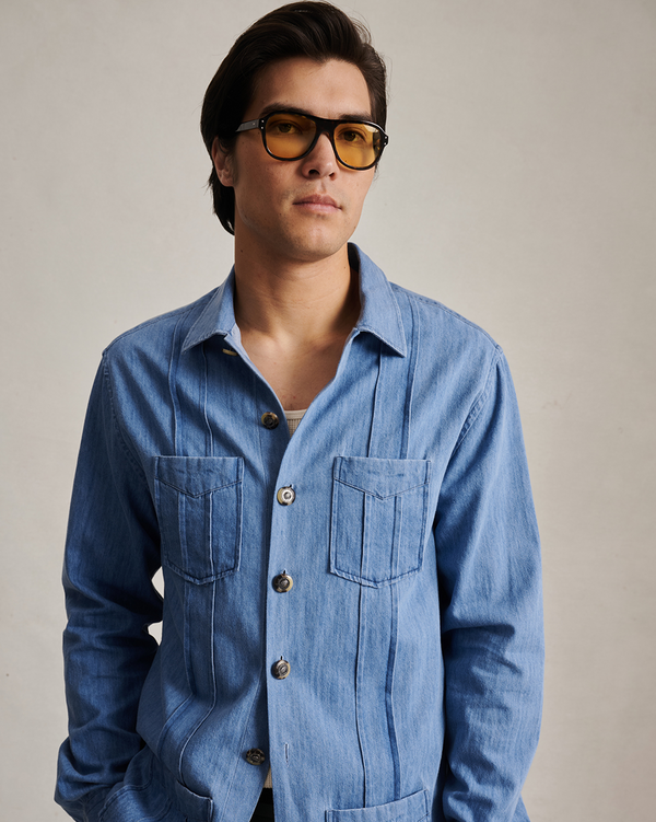 p. johnson Havana Shirt - Light Denim
