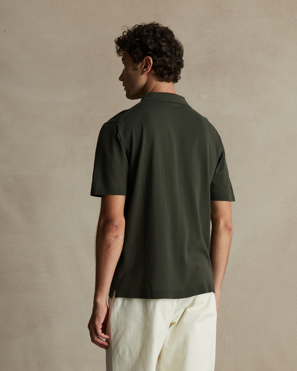 P. Johnson Ice Cotton Polo - Green