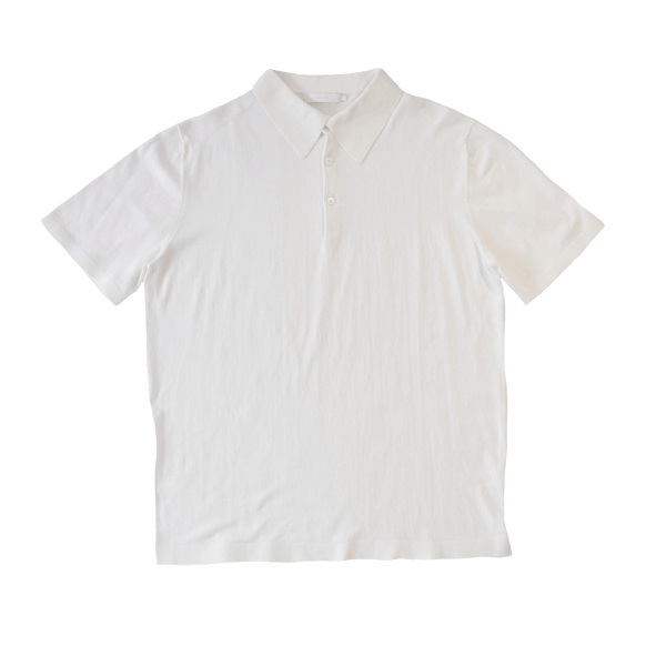 P. Johnson Ice Cotton Polo - Off White