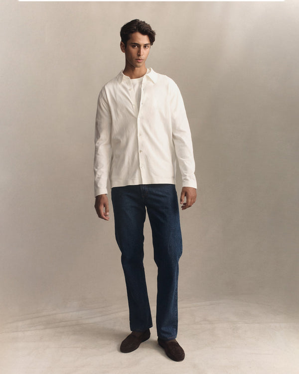 P. Johnson Ice Cotton Shirt - Off White