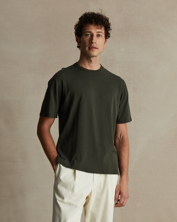 p. johnson Ice Cotton Tee - Green