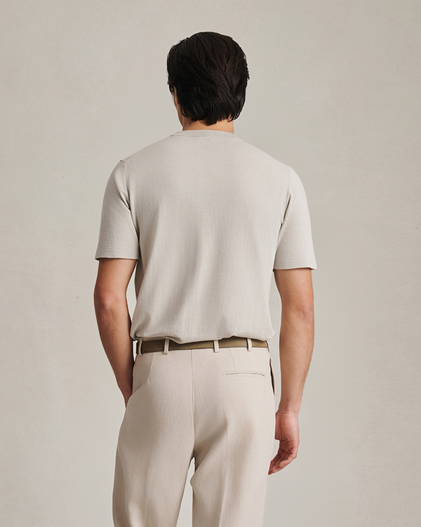 P. Johnson Ice Cotton Tee - Greige