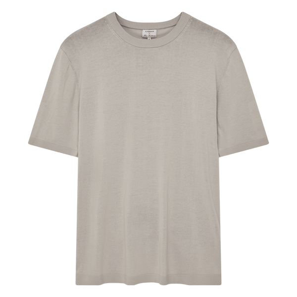 P. Johnson Ice Cotton Tee - Greige