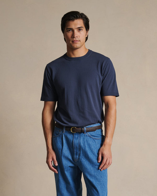 p. johnson Ice Cotton Tee - Pacific Ocean Blue