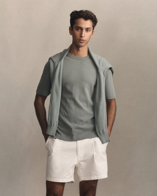 P. Johnson Ice Cotton Tee - Seafoam