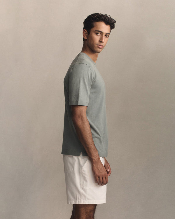P. Johnson Ice Cotton Tee - Seafoam