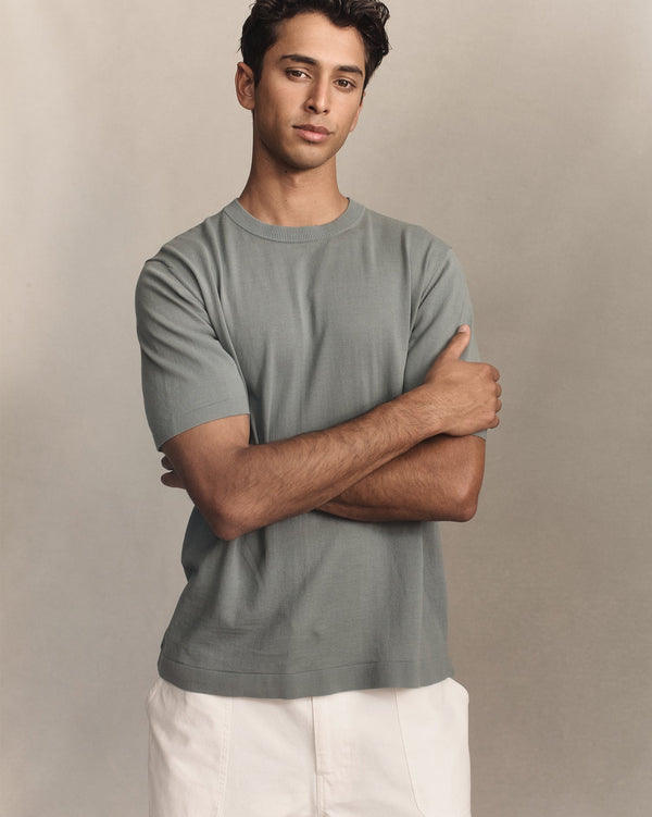 p. johnson Ice Cotton Tee - Seafoam