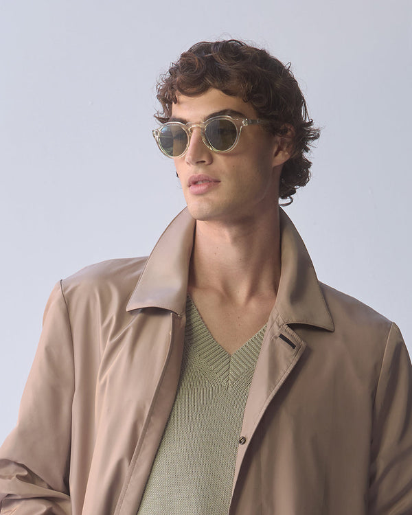 P. Johnson Johnny Champagne Sunglasses