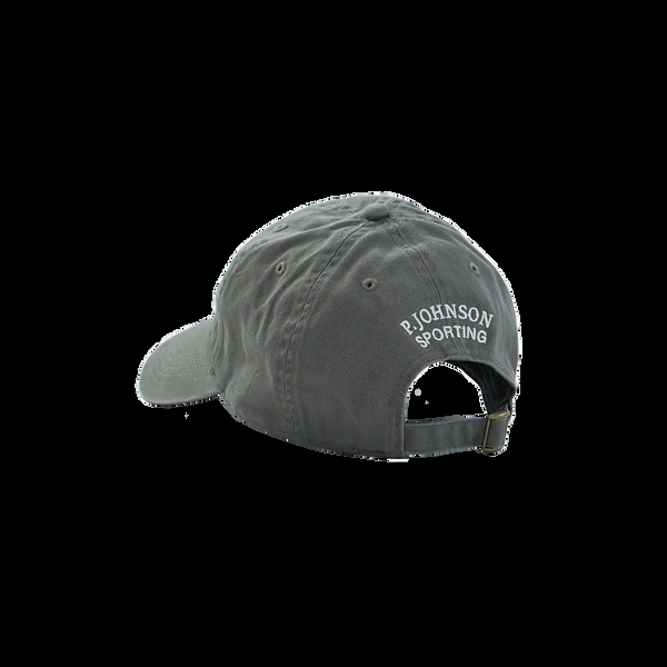 P. Johnson Khaki Dad Cap With Sporting Logo