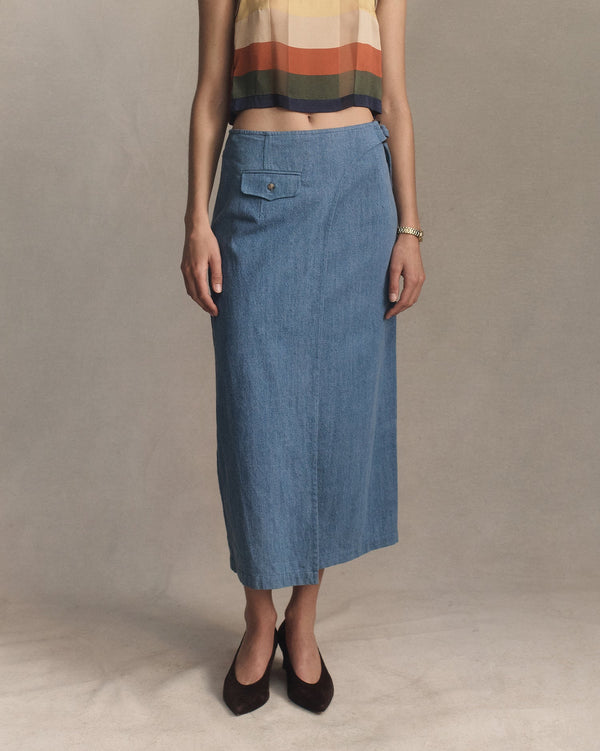 p. johnson Kim Skirt - Denim