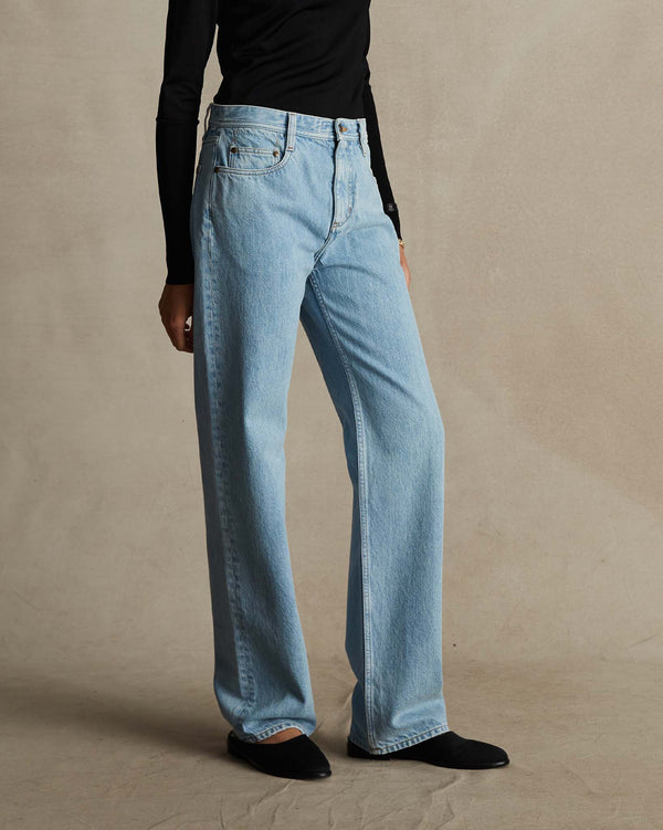 P. Johnson Light Indigo Peta Jeans