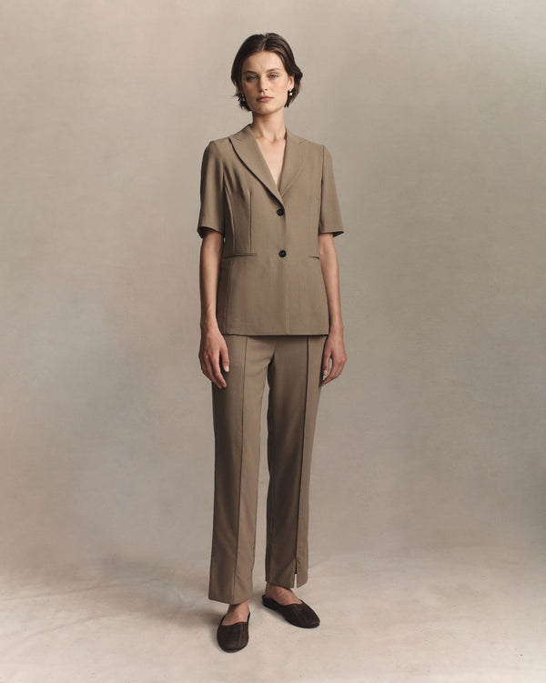 P. Johnson Lottie Blazer - Taupe