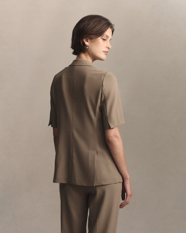 P. Johnson Lottie Blazer - Taupe