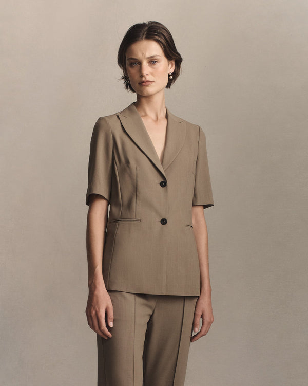 p. johnson Lottie Blazer - Taupe