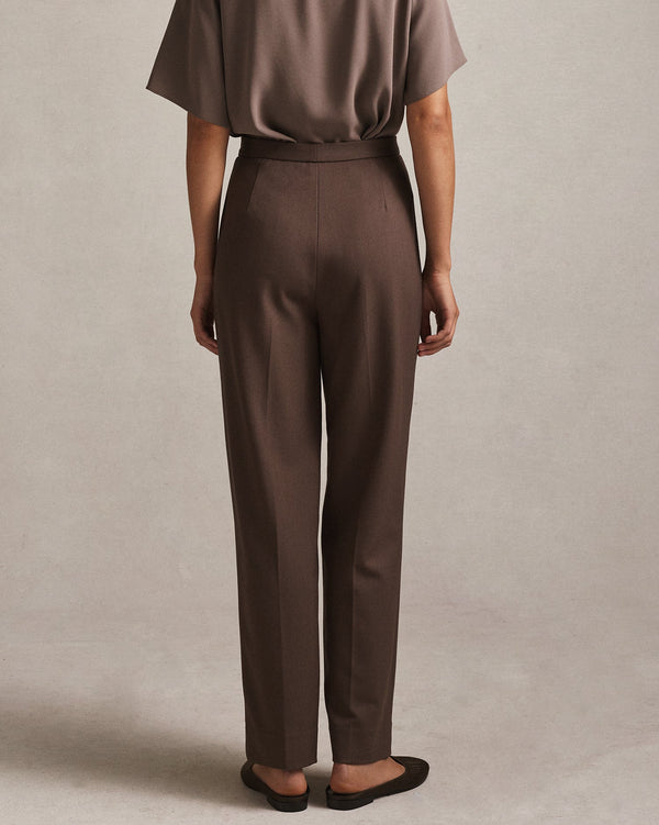 P. Johnson Lou Trouser - Nubuck Brown