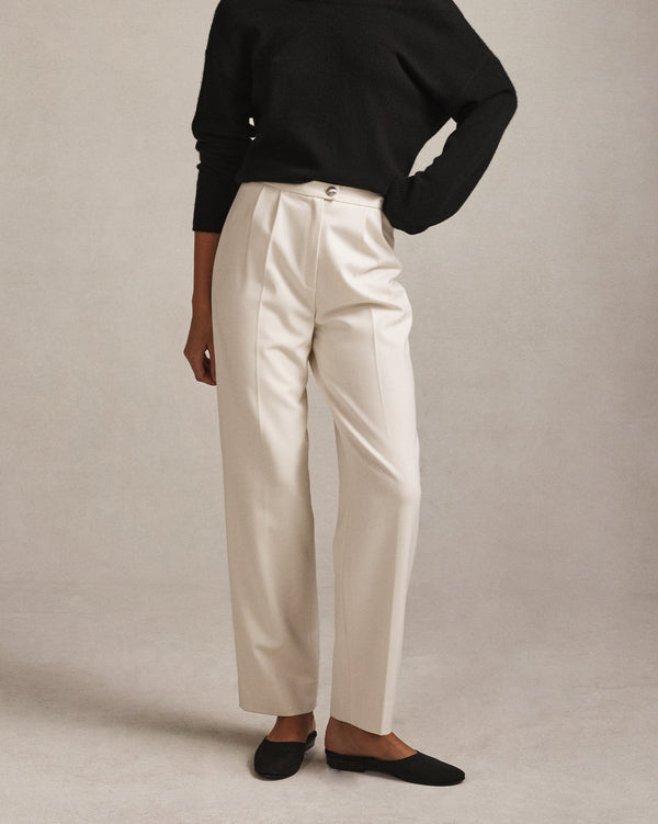 p. johnson Lou Trouser - Off White