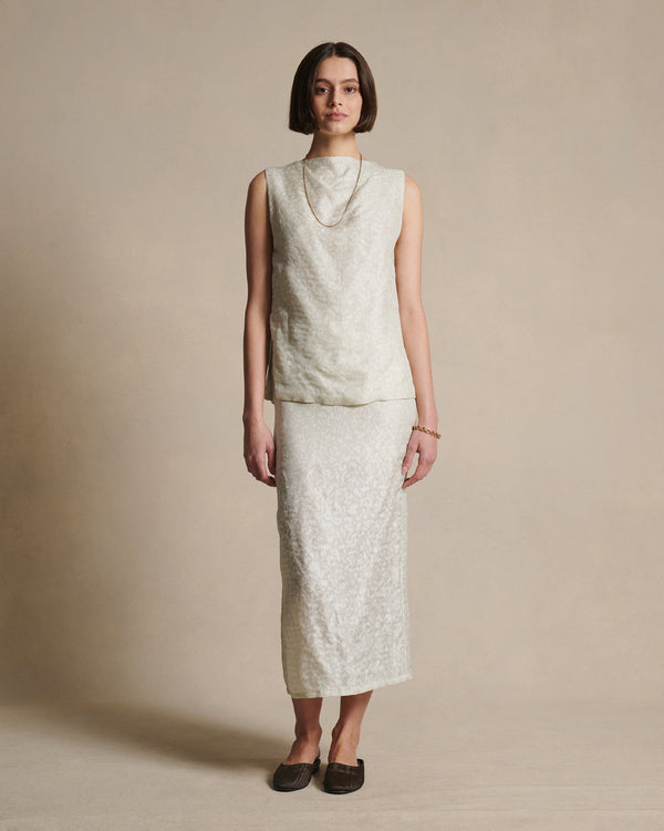 P. Johnson Mara Maxi Skirt - Cloud