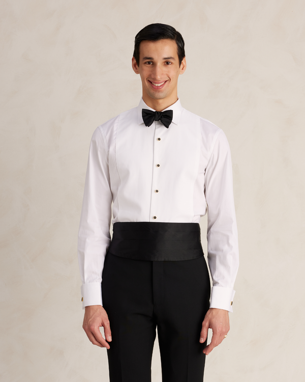 p. johnson Marcella Bib Dinner Shirt