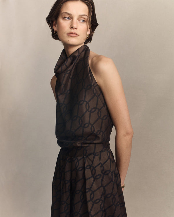 p. johnson Margherita Top - Chainmail