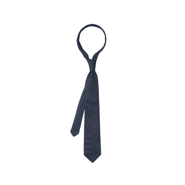 p. johnson Mid Blue Small Grenadine Tie