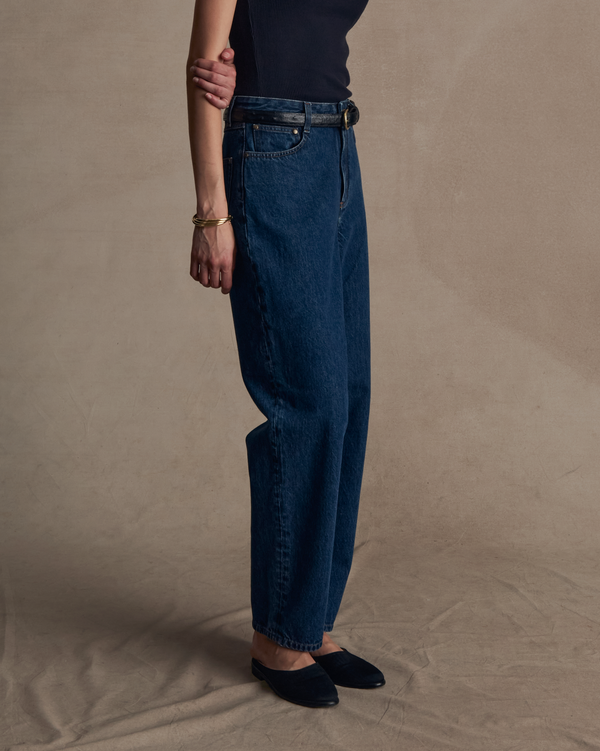 p. johnson Mid Indigo Chris Jeans