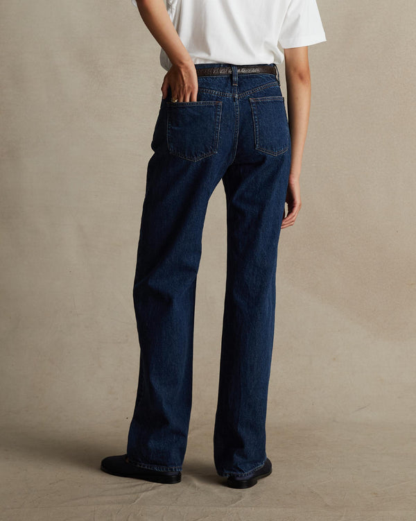 P. Johnson Mid Indigo Peta Jeans