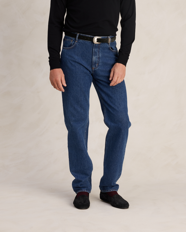 P. Johnson Mid Indigo Tony Jeans