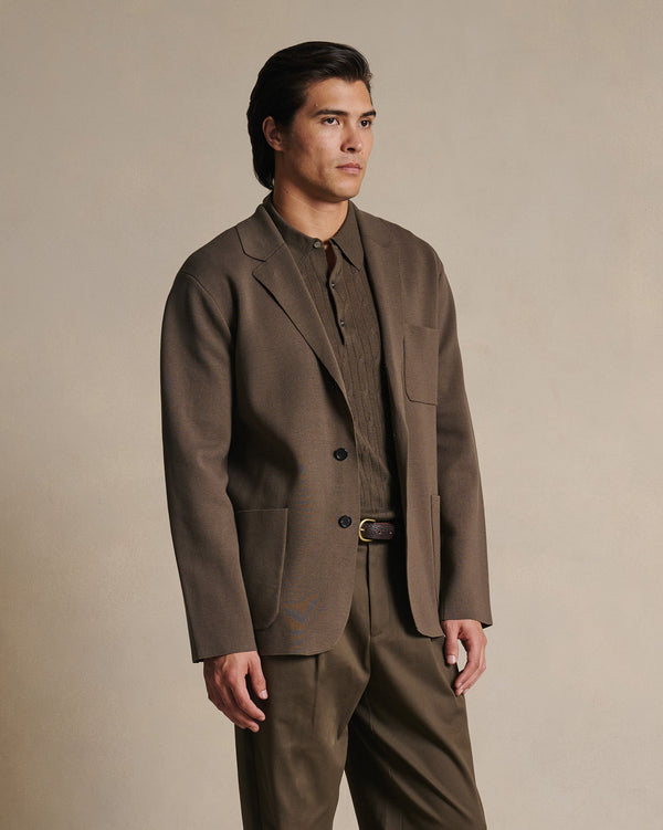 P. Johnson Milano Blazer - Moss