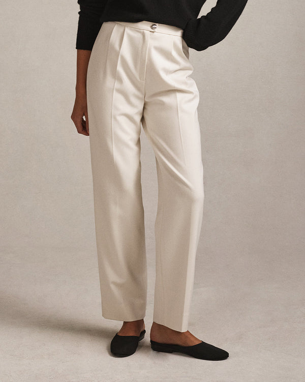 P. Johnson Moire Femme Mule - Black