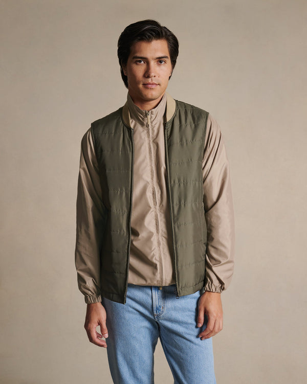 P. Johnson Monte 2-in-1 Coat - Beige