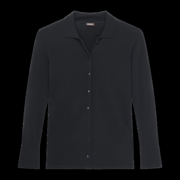 P. Johnson Natalie Knit Shirt - Black