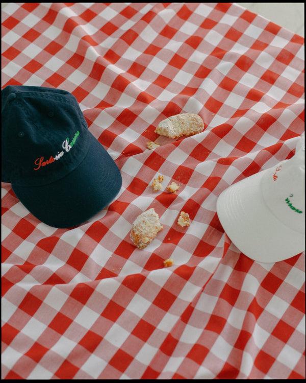 P. Johnson Navy Sartoria Carrara Dad Cap