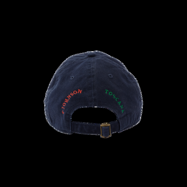 P. Johnson Navy Sartoria Carrara Dad Cap