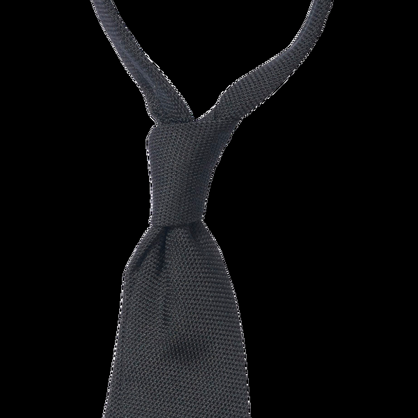 P. Johnson Navy Small Grenadine Tie