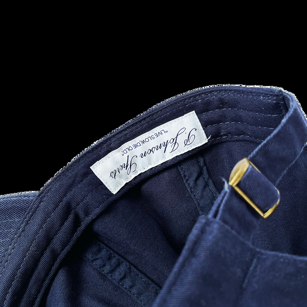 P. Johnson Navy Tennis Dad Cap