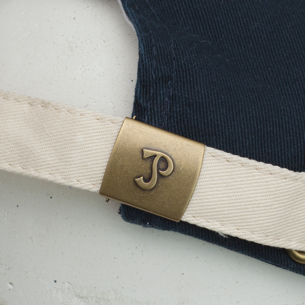 P. Johnson Navy Tonal Logo Cap