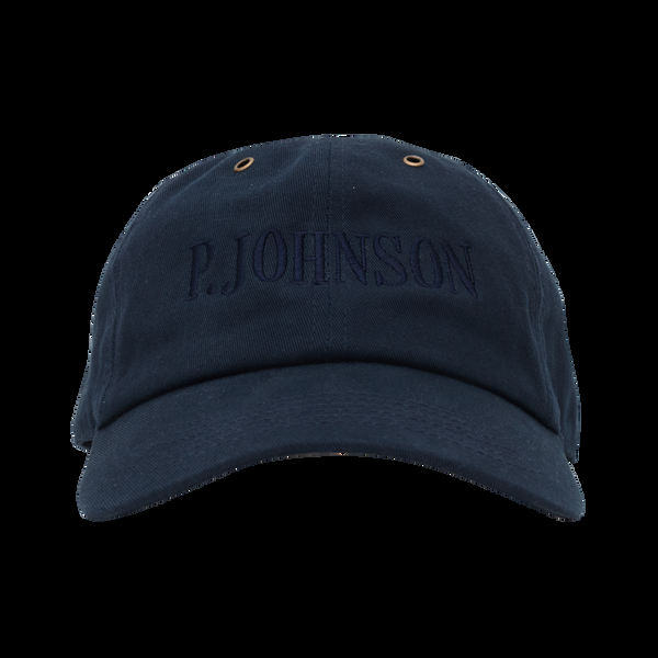 p. johnson Navy Tonal Logo Cap