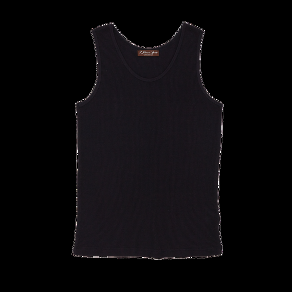 P. Johnson Navy Waffle Tank