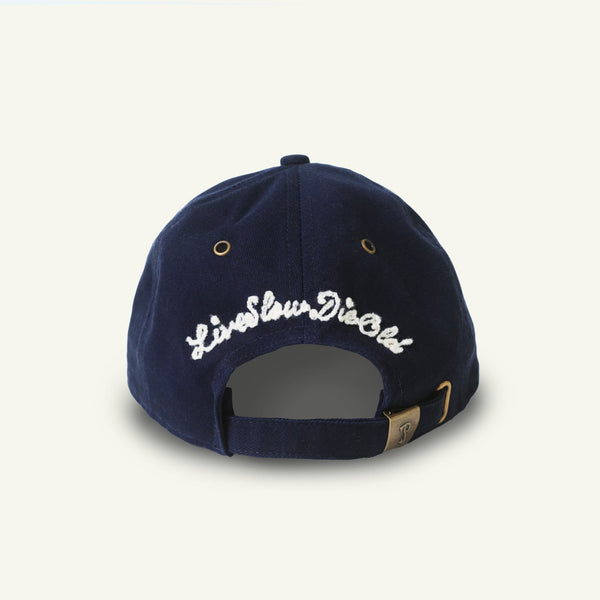 P. Johnson Navy Western Cap