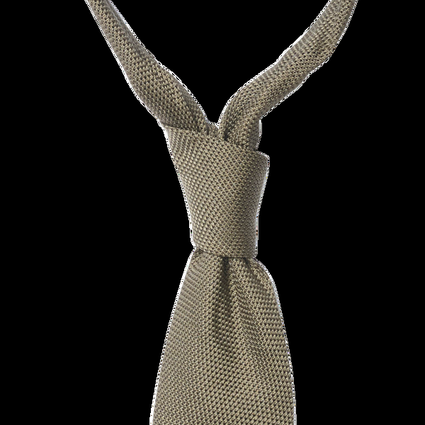 P. Johnson Olive Small Grenadine Tie
