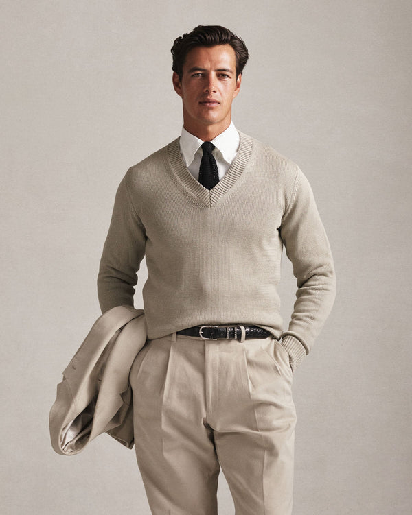 p. johnson Openers Sweater - Greige