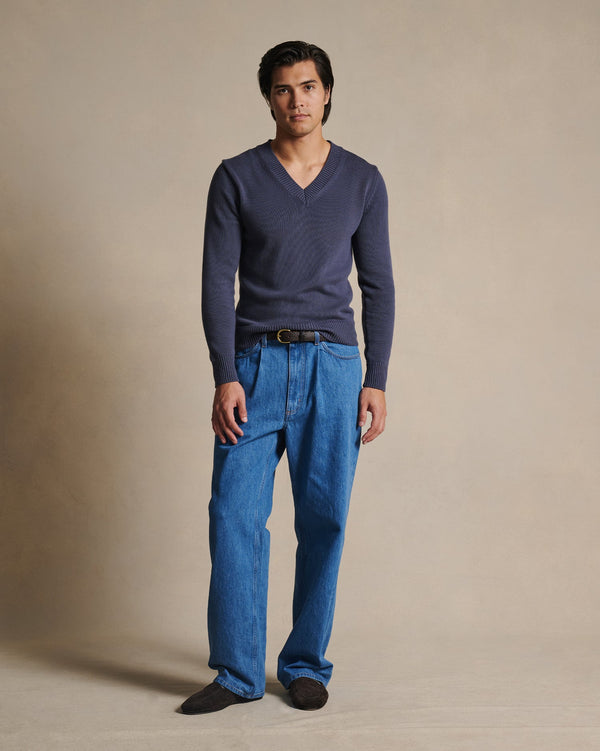 P. Johnson Openers Sweater - Imperial Blue