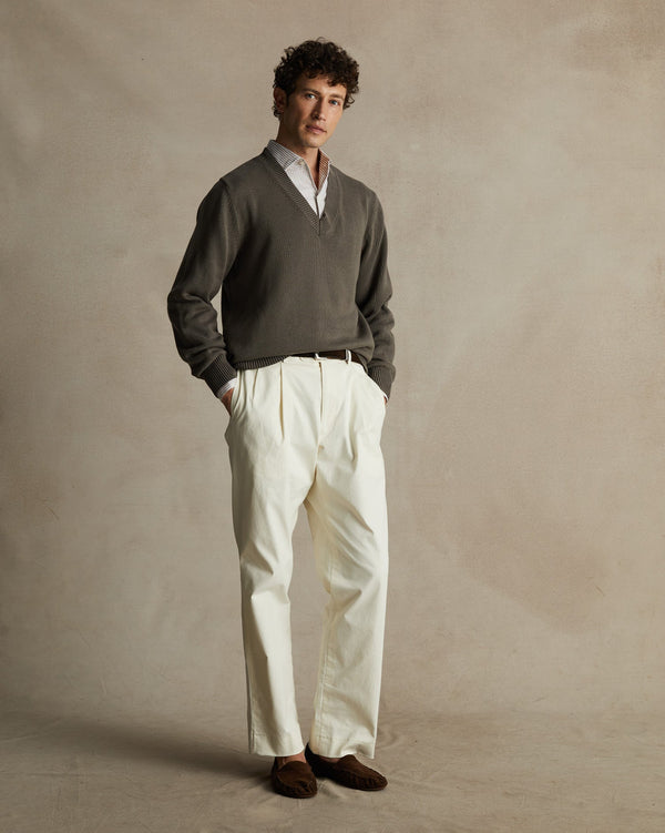 P. Johnson Openers Sweater - Moss