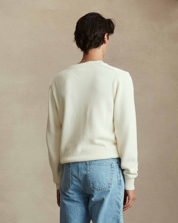 P. Johnson Openers Sweater - Off White