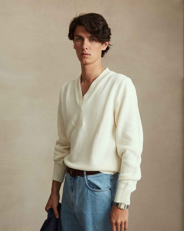 p. johnson Openers Sweater - Off White