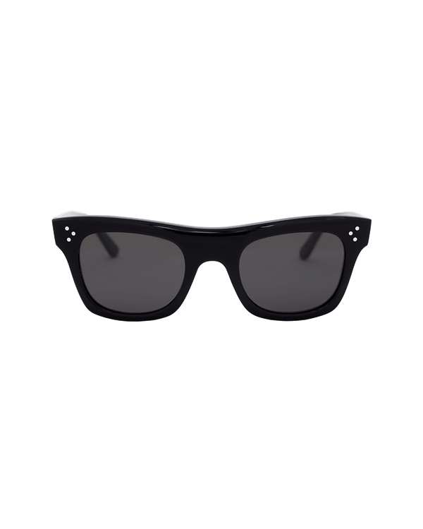 p. johnson Orbison Antique Black Sunglasses